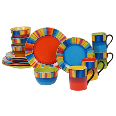 Multi-Colored Dinnerware Sets You'll Love in 2020 | Wayfair